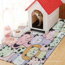 modern mickey mouse cartoon   cartoon pet mat carpet for animal  dog  cat